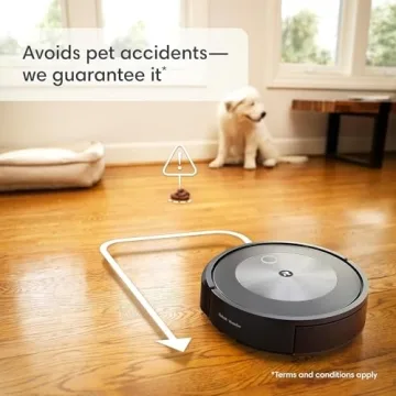 iRobot Roomba Combo j5+ Self-Emptying Robot Vacuum & Mop – Identifies and Avoids Obstacles Like Pet Waste & Cords, Empties Itself for 60 Days, Clean by Room with Smart Mapping, Works with Alexa​