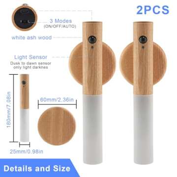 LANDGOO LED Automatic Motion Sensor Lights for Home