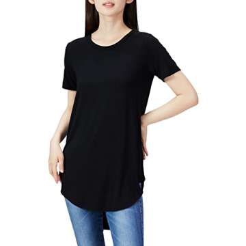 Daily Ritual Women's Soft Jersey Tunic - Perfect Layering Essential