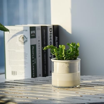 Elegant Self-Watering Terracotta Planter Pot for Easy Care