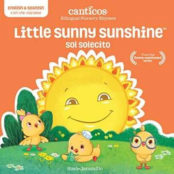 Bilingual Nursery Rhymes Book for Kids - Canticos