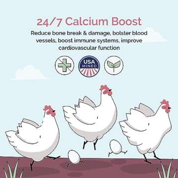 Mile Four Oyster Shell for Stronger Eggshells - 50 lbs