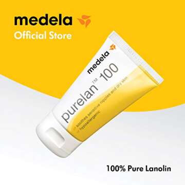 Medela Purelan Ointment 100% Lanolin 37g for Nursing Moms