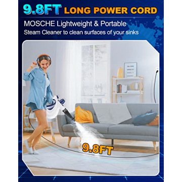 Handheld Steam Cleaner - Powerful, Multi-Surface Cleaner