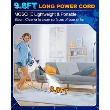 Handheld Steam Cleaner - Powerful, Multi-Surface Cleaner