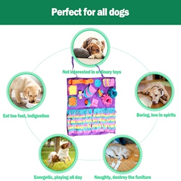IFOYO Snuffle Mat for Dogs: Enrichment Game & Feeding Tool