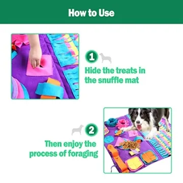 IFOYO Snuffle Mat for Dogs: Enrichment Game & Feeding Tool