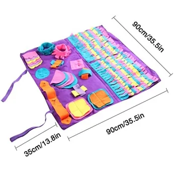 IFOYO Snuffle Mat for Dogs: Enrichment Game & Feeding Tool