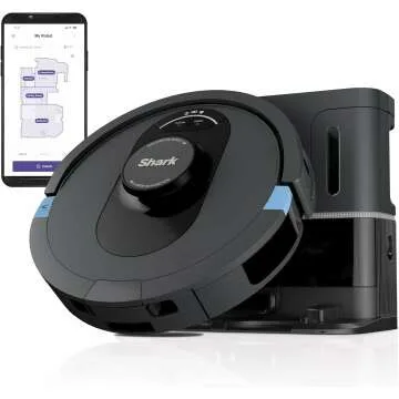 Shark AV2501S Robot Vacuum - AI, Self-Emptying & HEPA Filter