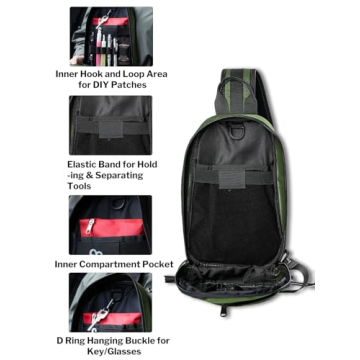 VIPERADE UGS1 Lightweight Sling Bag for Hiking and Adventure