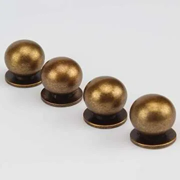 Elegant RZDEAL Solid Brass Pulls for Cabinets & Drawers