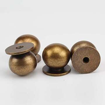 Elegant RZDEAL Solid Brass Pulls for Cabinets & Drawers