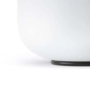 YIYUECHEN Quartz Frosted Crystal Singing Bowl D Note Sacral Chakra 8 inch