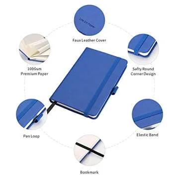 Deziliao Pocket Notebook Journal - Mini Notepad Pack of 2