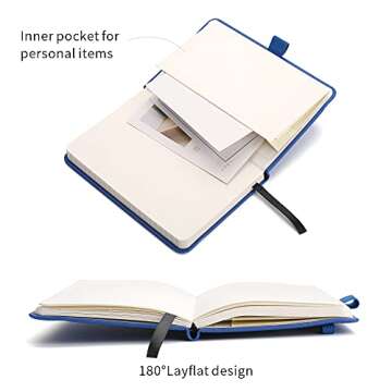Deziliao Pocket Notebook Journal - Mini Notepad Pack of 2