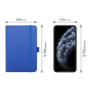 Deziliao Pocket Notebook Journal - Mini Notepad Pack of 2