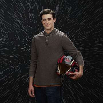 Star Wars The Black Series Poe Dameron Electronic X-Wing Pilot Helmet