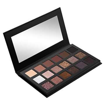 LORAC PRO Matte & Shimmer Eyeshadow Palette Noir - Vegan