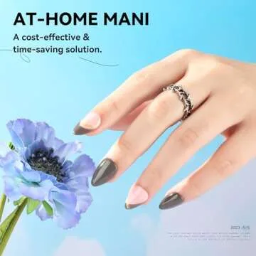 UNA GELLA Short Almond Nail Tips Pre-shape Short Almond Gel Nail Tips 216pcs Press on Nails 12 Sizes Soft Gel Acrylic Clear Fake Full Cover for Nails Extension Home DIY Salon