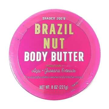 Trader Joe's Brazil Nut Body Butter 3 Pack 227g 8 oz