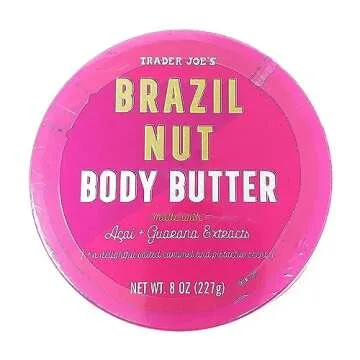 Trader Joe's Brazil Nut Body Butter 3 Pack 227g 8 oz