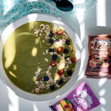 Nature’s Garden Keto On The Go Snack Packs – Keto Choco Nut Mix, Keto Deluxe Mix, Mixed Nuts, Savory and Sweet Snacks, Keto-Friendly, Crunchy Snack – 1 Oz Bags (18 Individual Servings)