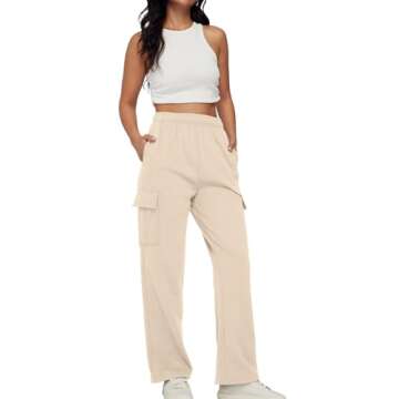 AUTOMET Cargo Sweatpants for Women - Stylish and Comfy
