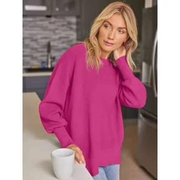 EFAN Women's Trendy Oversized Pullover Sweater - Fall Fashion