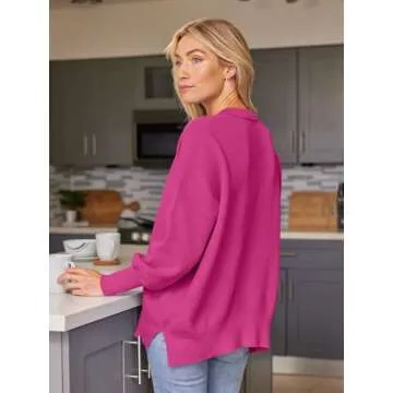 EFAN Women's Trendy Oversized Pullover Sweater - Fall Fashion