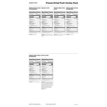 Augason Farms Dehydrated and Freeze-Dried Fruit Variety Pail, 25-Year Shelf Life, Emergency Food Supply, Camping Food