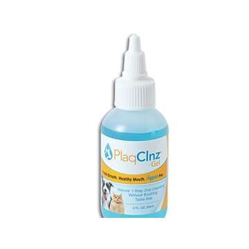 PlaqClnz Daily Treatment Gel - 2-Ounce Natural Oral Care Solution