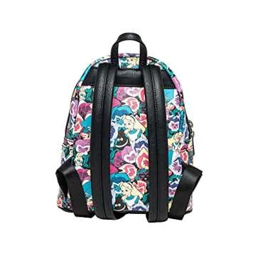 Loungefly Disney Alice in Wonderland Wildflowers Backpack for Adults and Kids