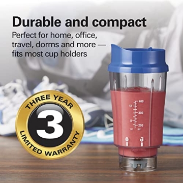 Hamilton Beach Portable Blender for Smoothies