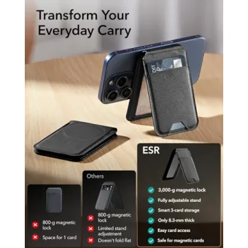 ESR HaloLock Magnetic Wallet for iPhone 16/15/14/13/12