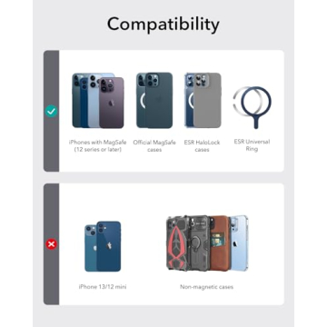 ESR HaloLock Magnetic Wallet for iPhone 16/15/14/13/12