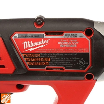 Milwaukee M18 Cordless 18 Gauge Shear for Metal Cutting