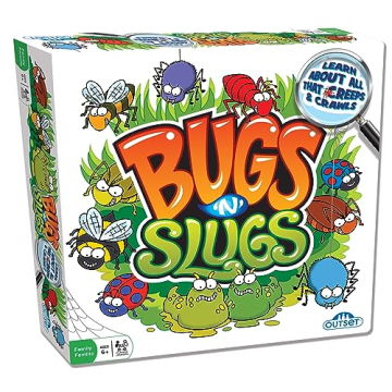 Bugs 'N' Slugs Board Game for 2-6 Players Ages 6 and Up
