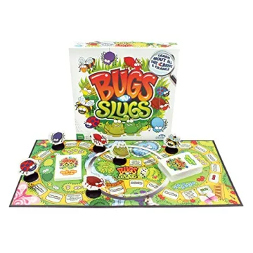 Bugs 'N' Slugs Board Game for 2-6 Players Ages 6 and Up