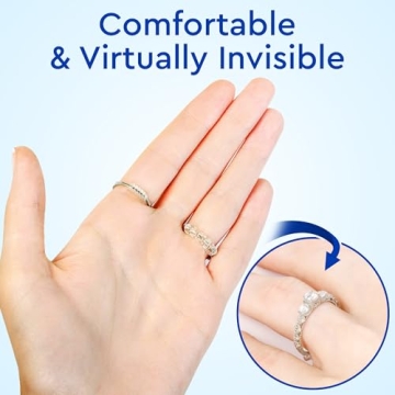 Ring Sizer Adjuster for Loose Rings - 12 Pack