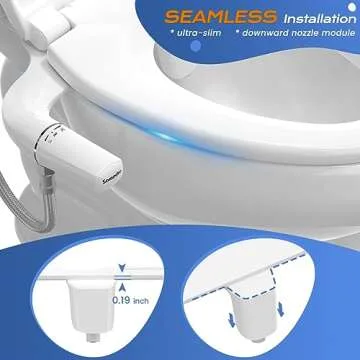 SAMODRA Ultra-Slim Bidet Attachment - Hygienic & Easy Install