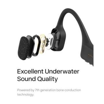 SHOKZ OpenSwim Waterproof MP3 Headphones for Swimming