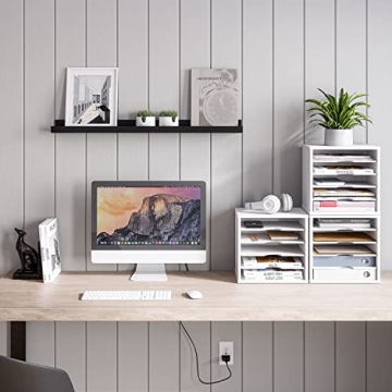 Ballucci 5-Tier File Organizer - Stylish Office Organizer