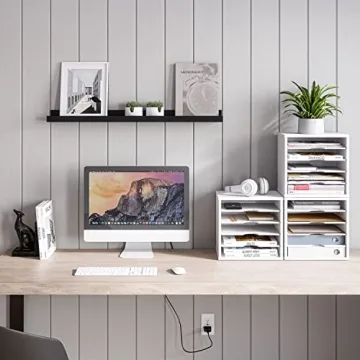 Ballucci 5-Tier File Organizer - Stylish Office Organizer