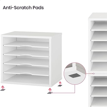 Ballucci 5-Tier File Organizer - Stylish Office Organizer