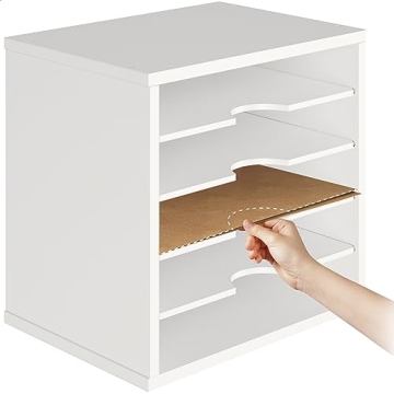 Ballucci 5-Tier File Organizer - Stylish Office Organizer