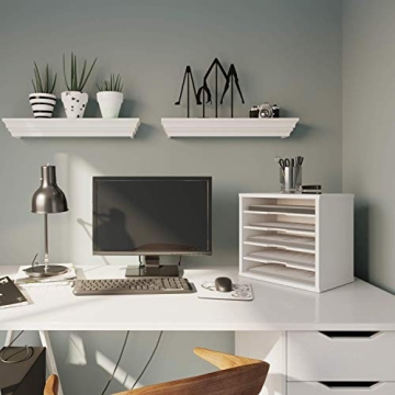 Ballucci 5-Tier File Organizer - Stylish Office Organizer