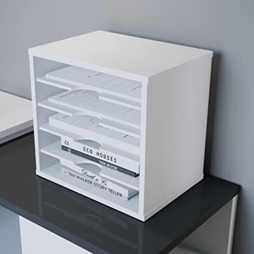 Ballucci 5-Tier File Organizer - Stylish Office Organizer