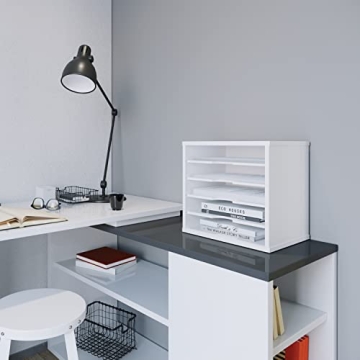 Ballucci 5-Tier File Organizer - Stylish Office Organizer