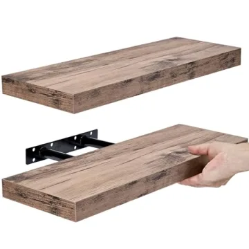 Elegant Sorbus Floating Shelves for Stylish Home Storage