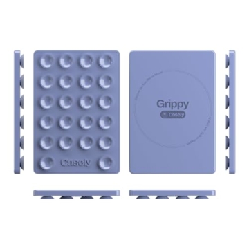 Casely Grippy | Periwinkle Silicone Suction Phone Mount Compatible with MagSafe